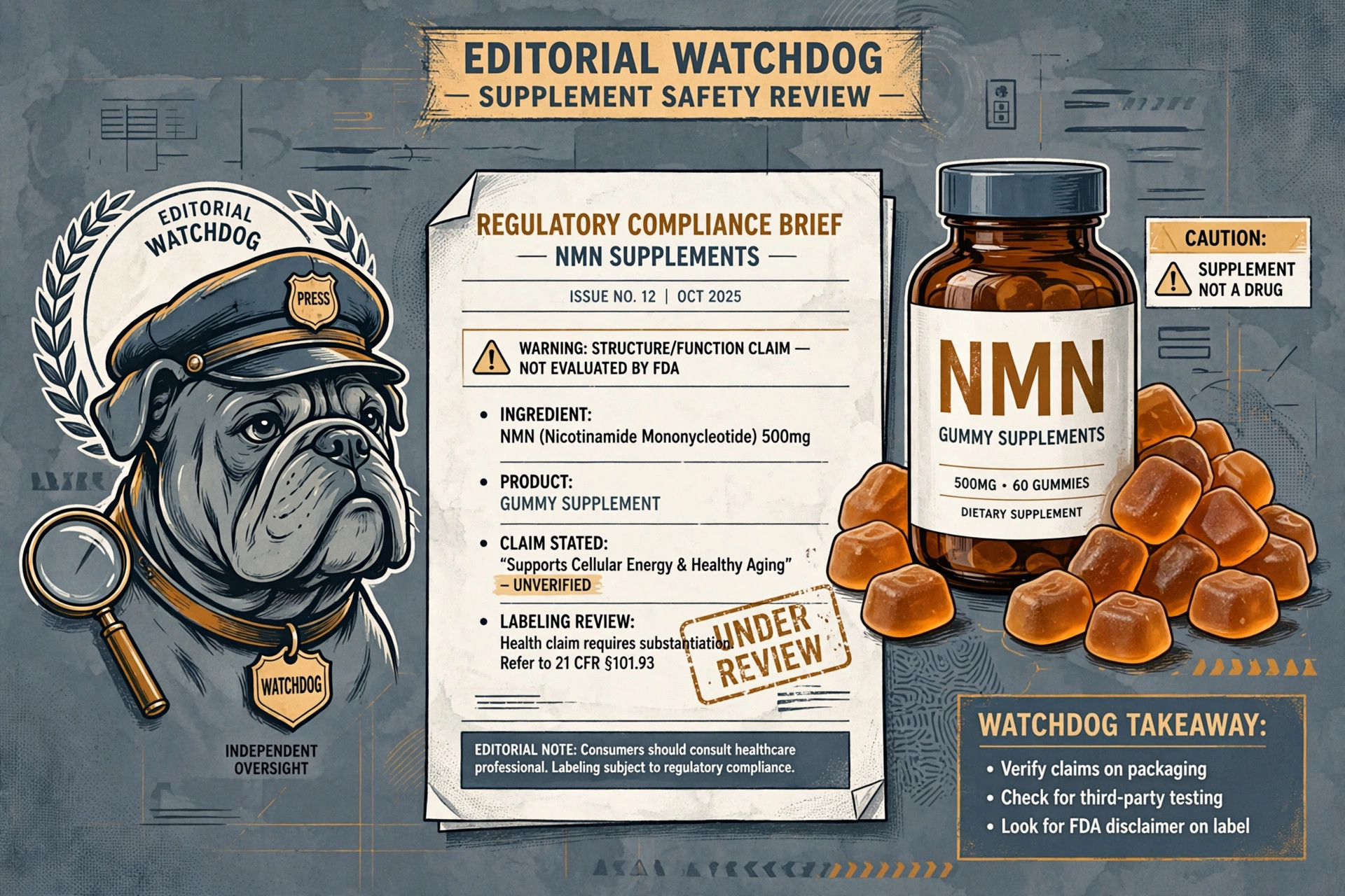 NMN gummies go mainstream as a 2026 meta-analysis finds no metabolic benefit