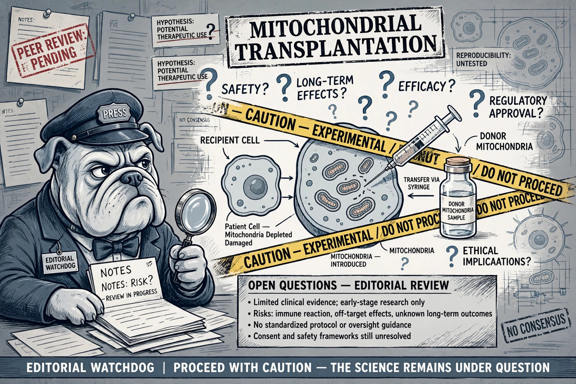 Mitochondrial transplantation: evidence limits
