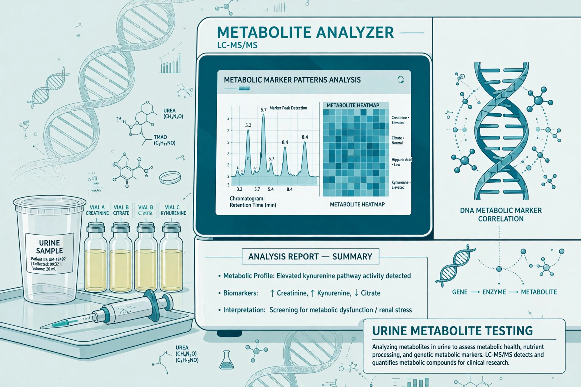 A three-metabolite urine signature may flag a mitochondrial disease variant