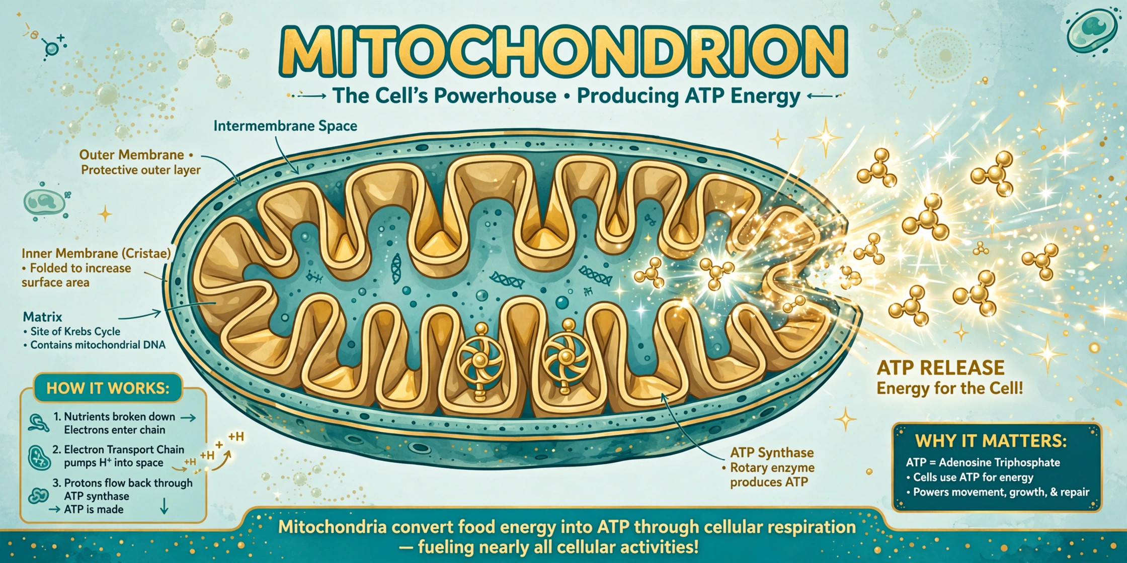 What mitochondria actually do: the cell’s powerhouses, explained
