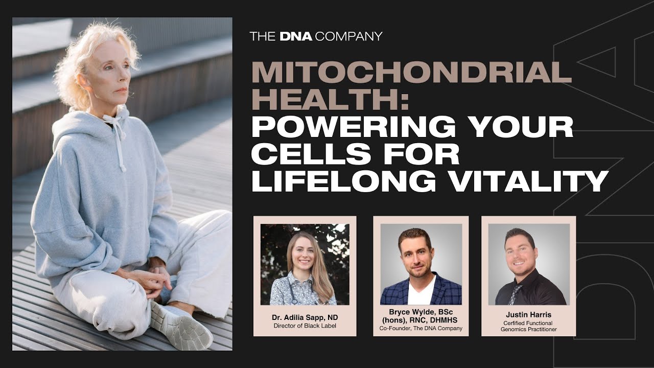 Video thumbnail: Mitochondrial Health: Powering Your Cells for Lifelong Vitality