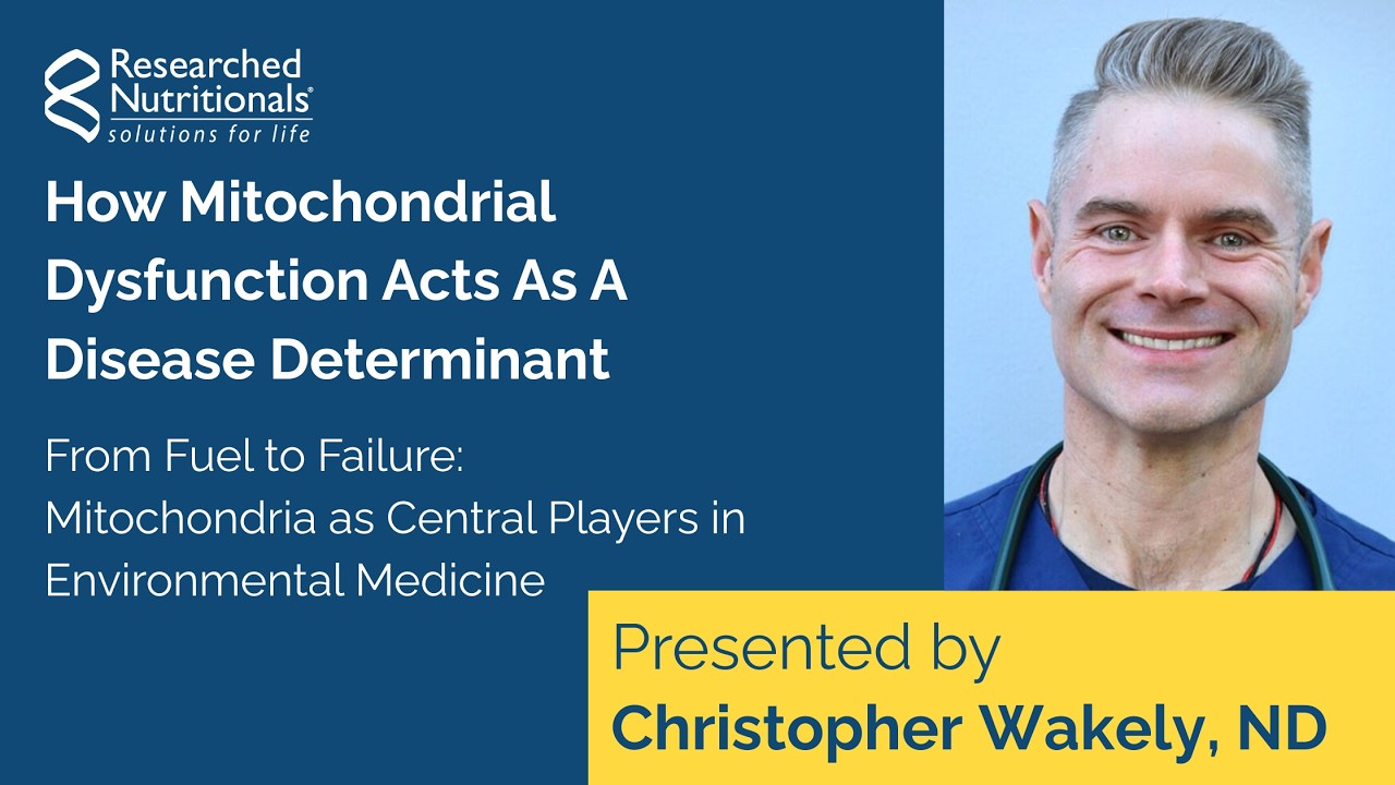 Video thumbnail: Mitochondrial Medicine - How Mitochondrial Dysfunction Acts As A Disease Determinant